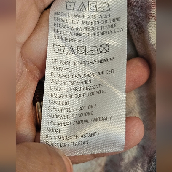 Susan Graver Set 2 Womens 3XL Long Sleeve Shirts - Picture 7 of 8